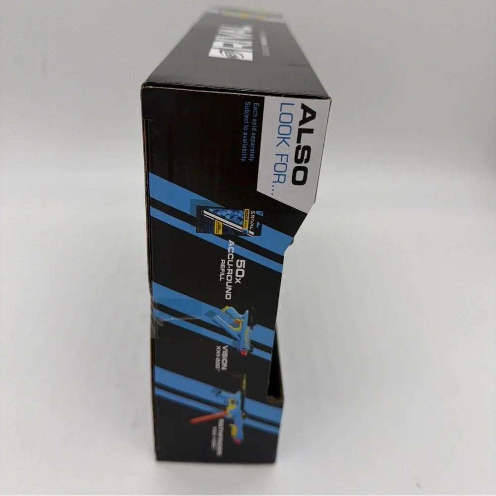 Nerf Rival Fate XXII-100 Blaster - Blue, Orange, and Yellow
